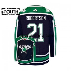 Kinder Dallas Stars Eishockey Trikot JASON ROBERTSON 21 Adidas 2022-2023 Reverse Retro Schwarz Authentic